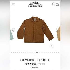 Brand New Jungmaven Unisex Olympic Jacket (Copper)